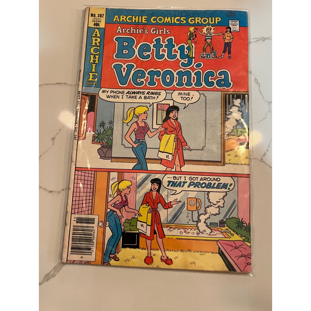 Archie's Girls Betty and Veronica‎ No 287 Nov 1979 Vintage Archie Comics Group